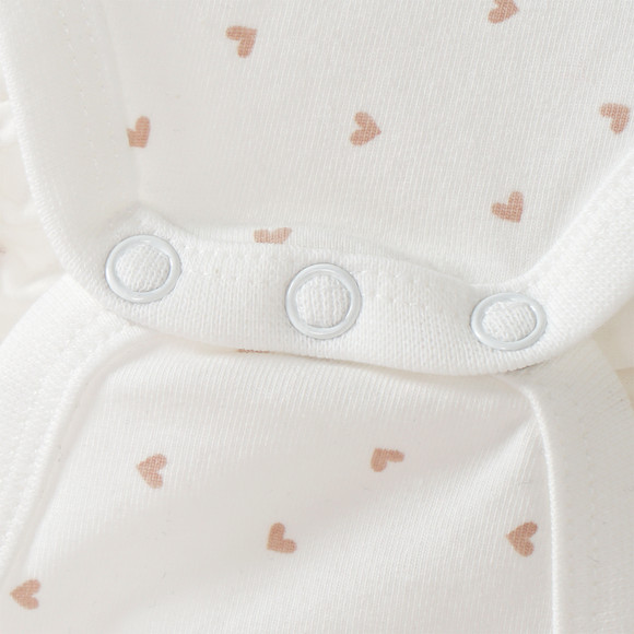 2 Baby Bodys mit Bio-Baumwolle