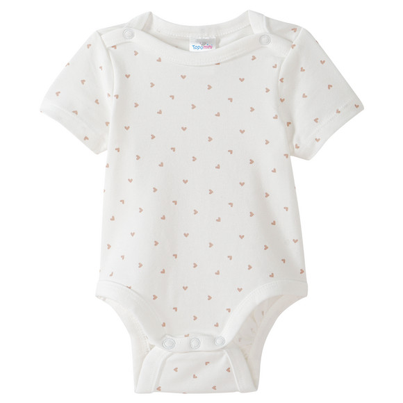 2 Baby Bodys mit Bio-Baumwolle