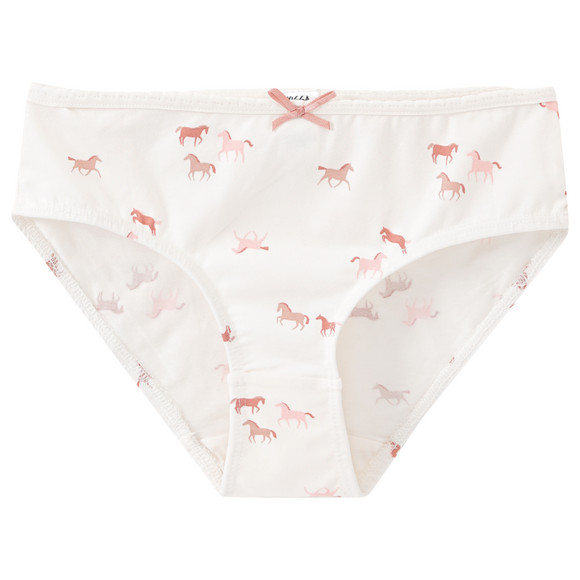 3 meisjesslips in verschillende dessins