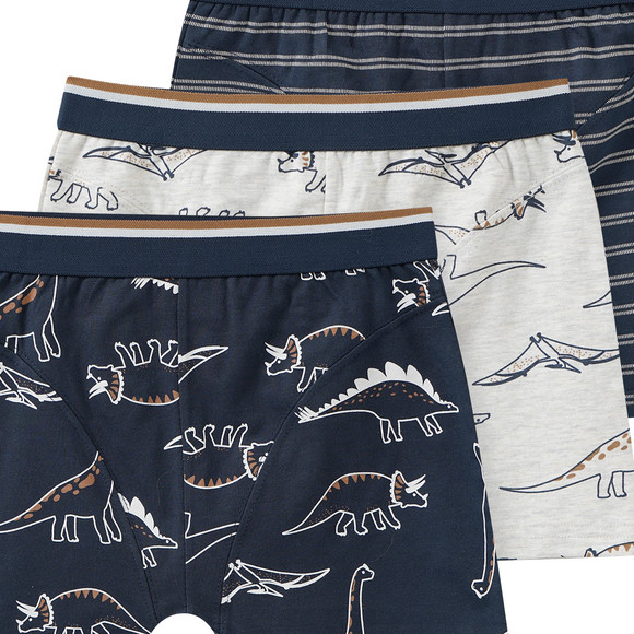 3 Jungen Boxer mit Bio-Baumwolle