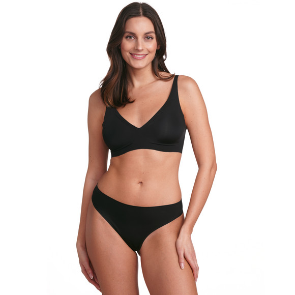 Damen Seamless-String aus glatter Mikrofaser