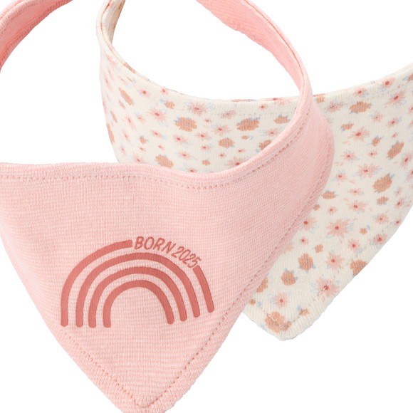 2 Newborn Bandana Born 2025