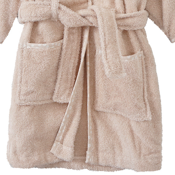 Badjas met hazenapplicatie voor baby's