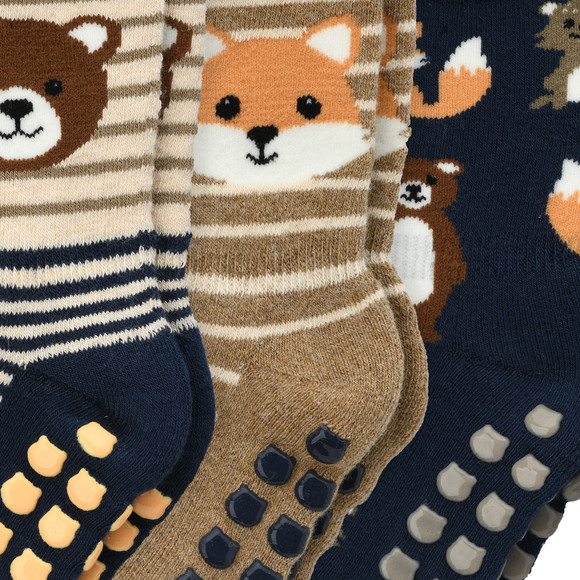 3 paar baby stopper sokken in een set