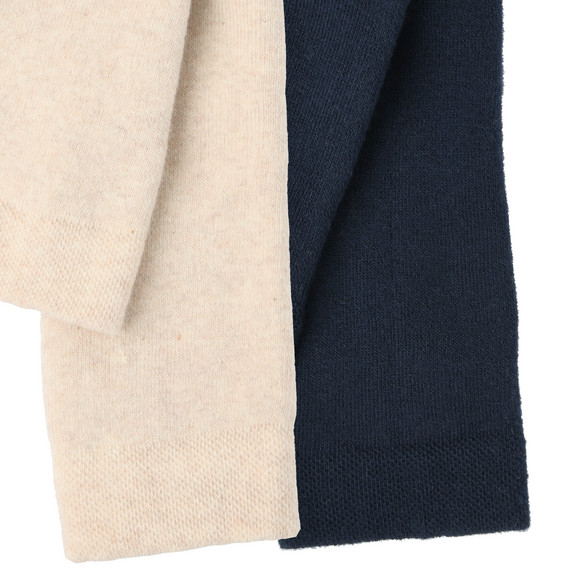 2 badstof leggings met biologisch katoen