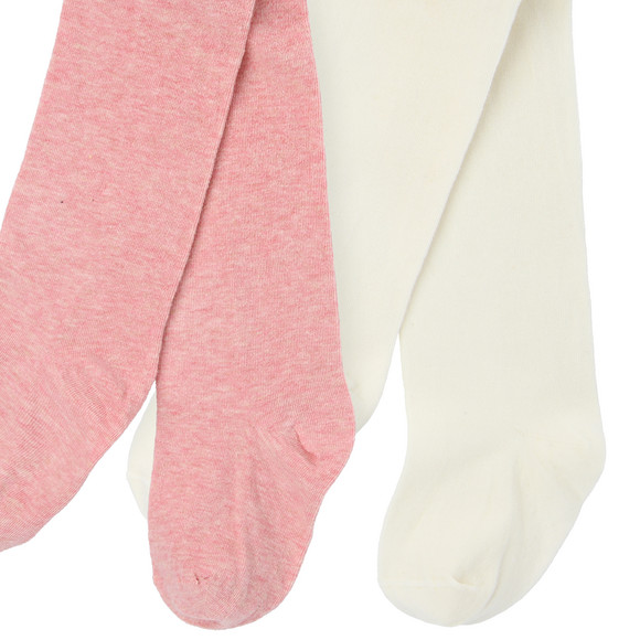 2 meisjesmaillots met biologisch katoen