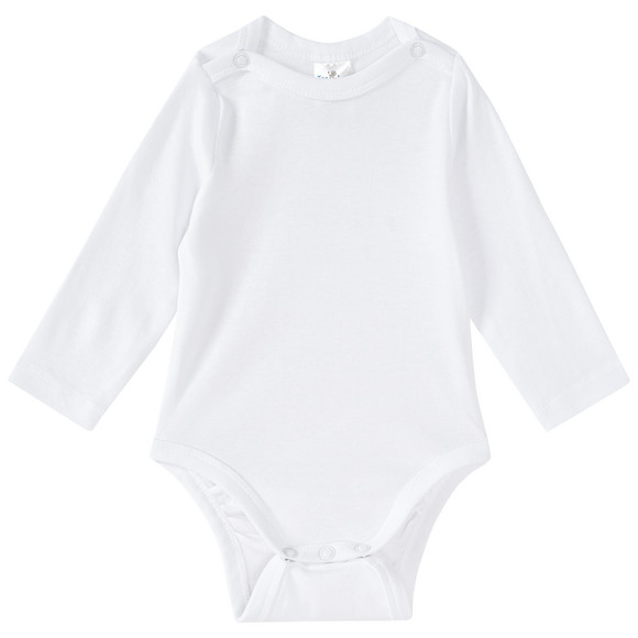 2 Baby Langarmbodys im Set