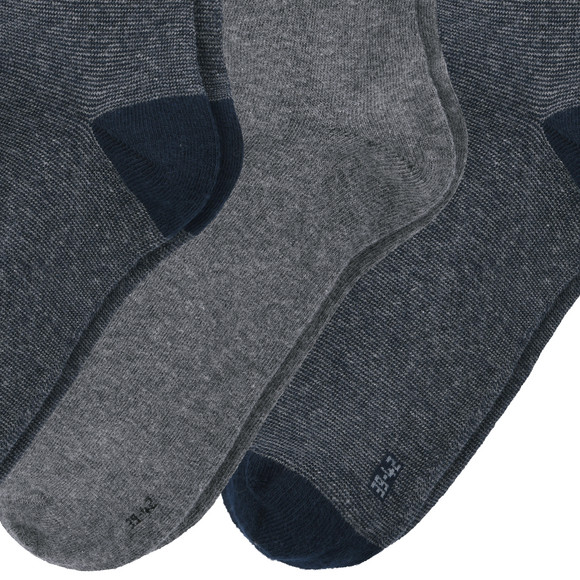 3 Paar Herren Socken mit Bio-Baumwolle