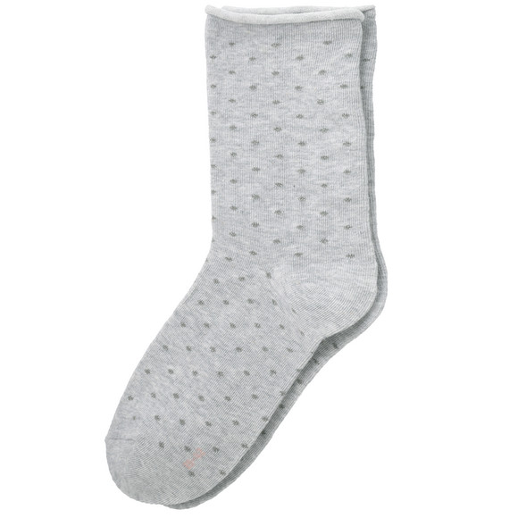 4 Paar Damen Socken mit Effektgarn