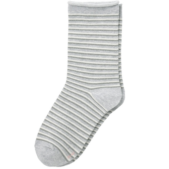 4 Paar Damen Socken mit Effektgarn