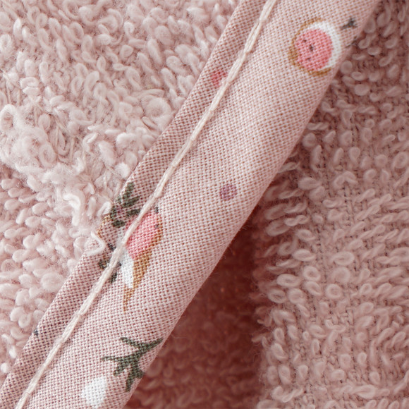 Babybadjas met herten applicatie