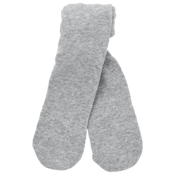 Baby Strumpfhose in Melange-Optik grau