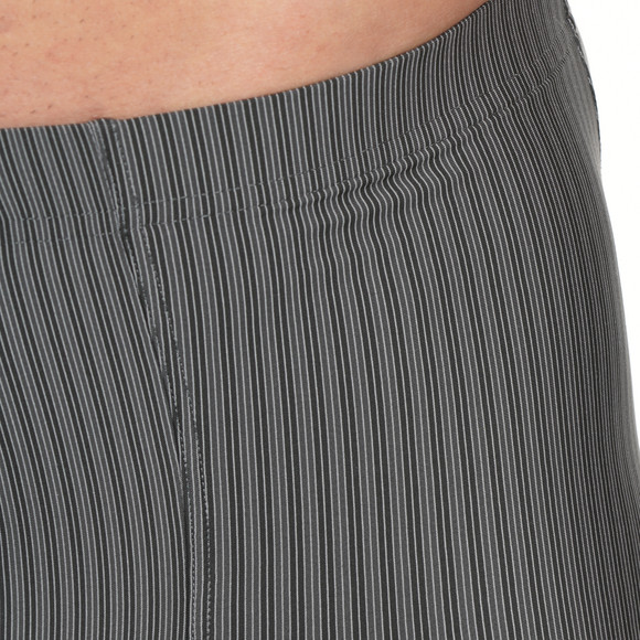 Heren shorts van microvezel met fijne strepen