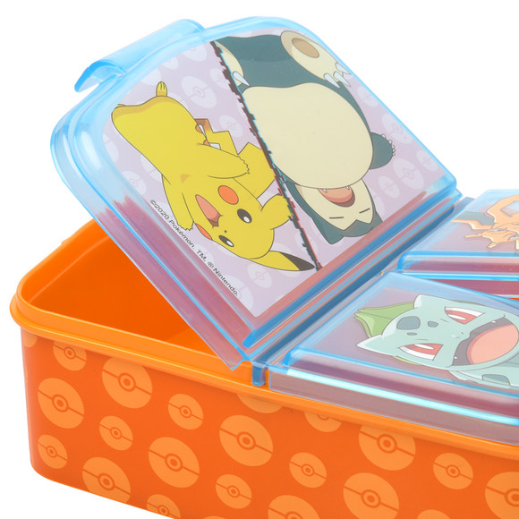 Pokémon Brotdose mit 3 Fächern