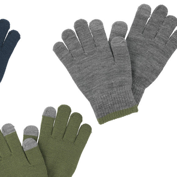 Set van 3 paar jongenshandschoenen