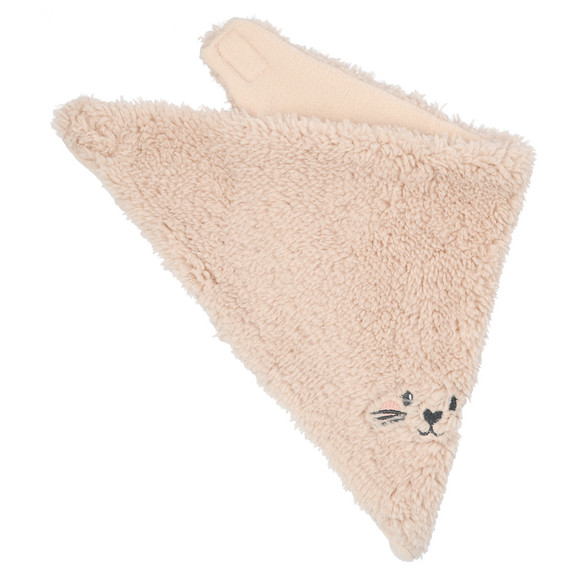 Baby winter bandana met fleece voering