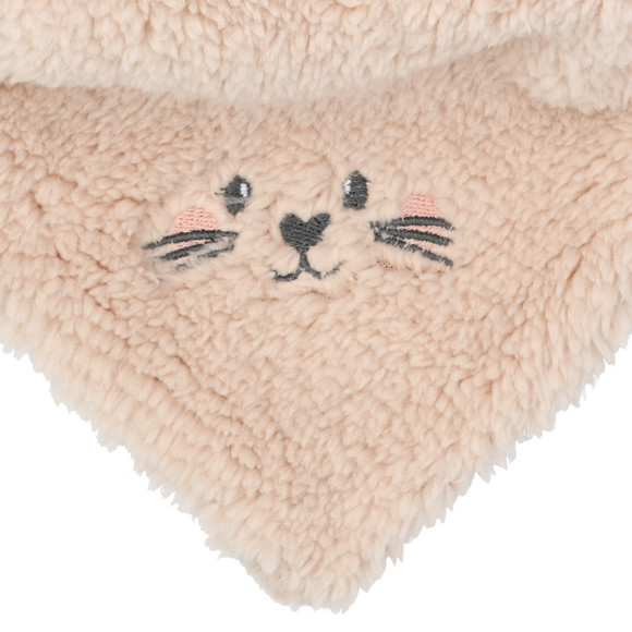 Baby winter bandana met fleece voering