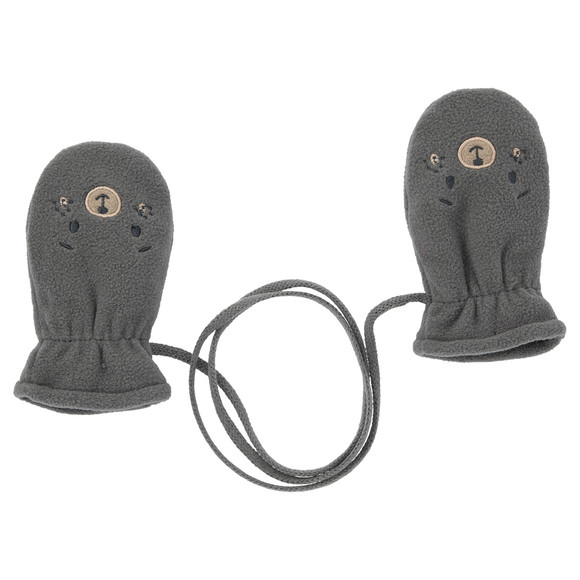 Baby fleece wanten met pluche voering