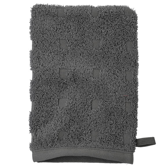 Washandschoen met grafische structuur