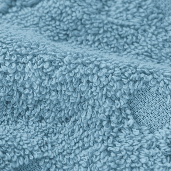 Waschhandschuh mit grafischer Struktur