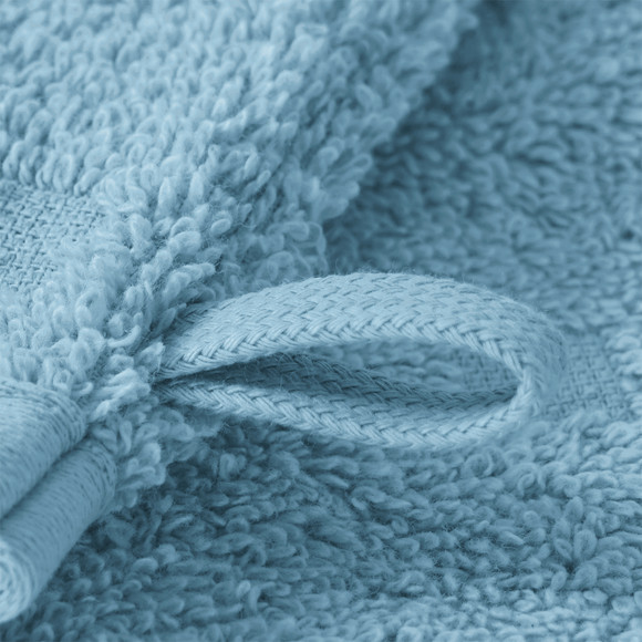 Waschhandschuh mit grafischer Struktur