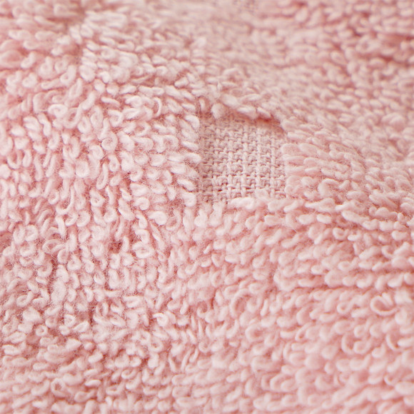 Waschhandschuh mit grafischer Struktur