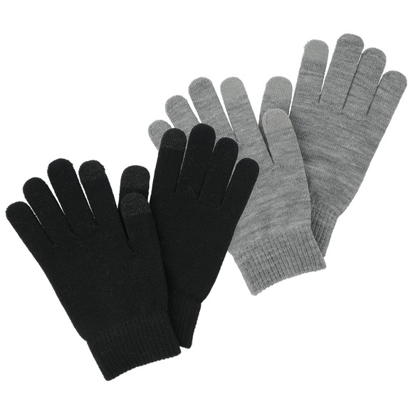 2 Paar Damen Handschuhe im Set