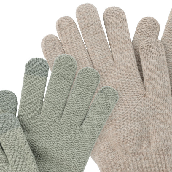 2 Paar Damen Handschuhe im Set