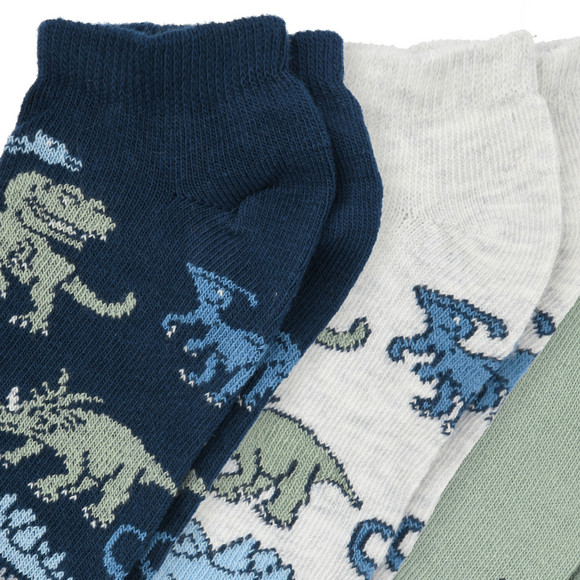 3 Paar Jungen Sneaker-Socken im Set