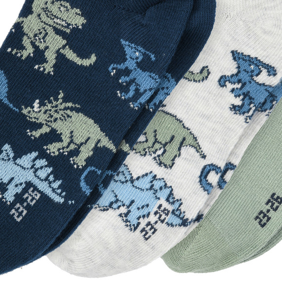 3 Paar Jungen Sneaker-Socken im Set