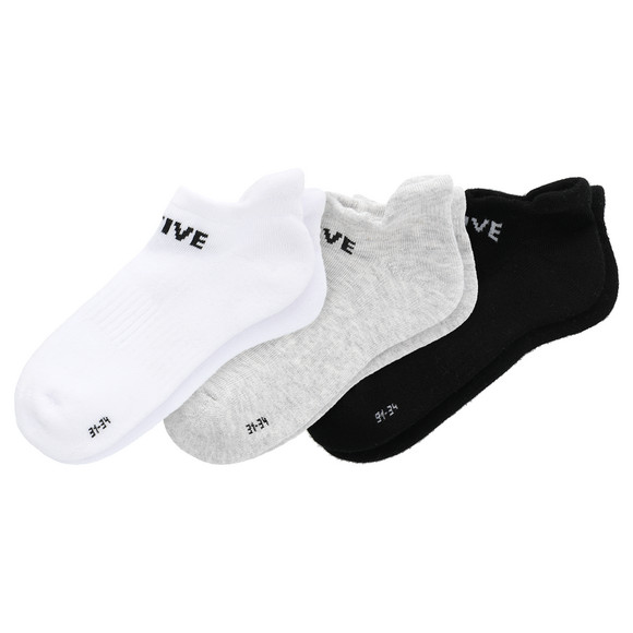 3 Paar Kinder Sport-Socken in Sneaker-Form