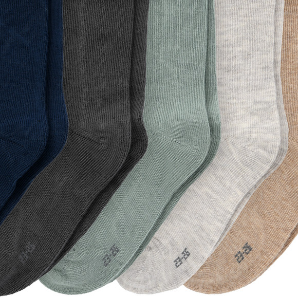 5 Paar Jungen Socken mit Bio-Baumwolle