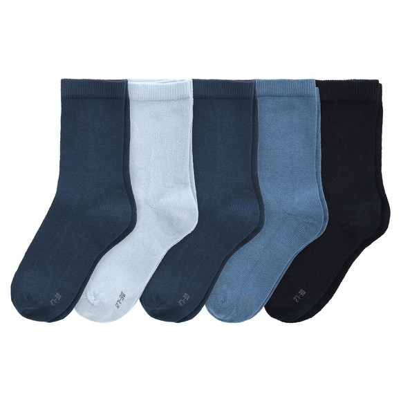 5 Paar Jungen Socken mit Bio-Baumwolle