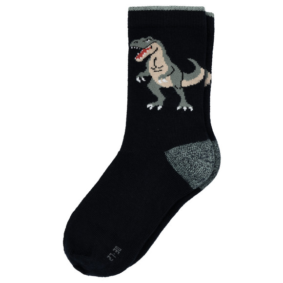 3 Paar Jungen Socken mit Dino-Motiven