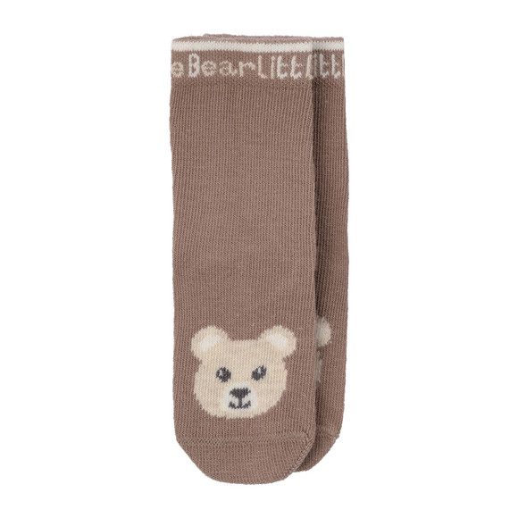 3 Paar Baby Socken mit Bären-Motiven