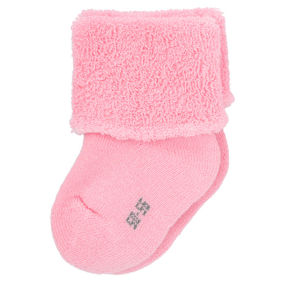 2 Paar Newborn Socken mit Umschlag