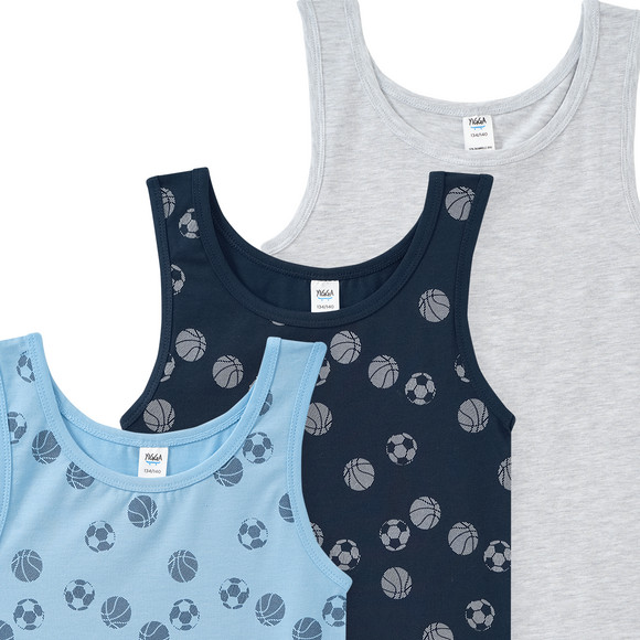 3 Jongens vesten in verschillende ontwerpen