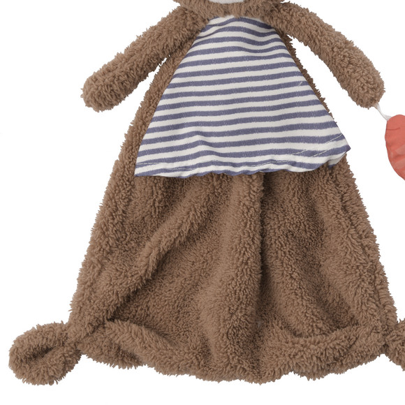 Babyknuffeldoekje in otter-ontwerp