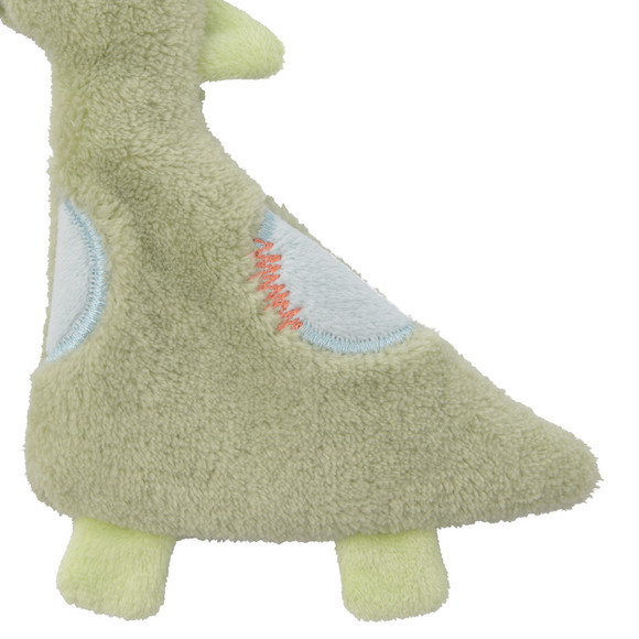 Knisterend babydiertje in dino-ontwerp