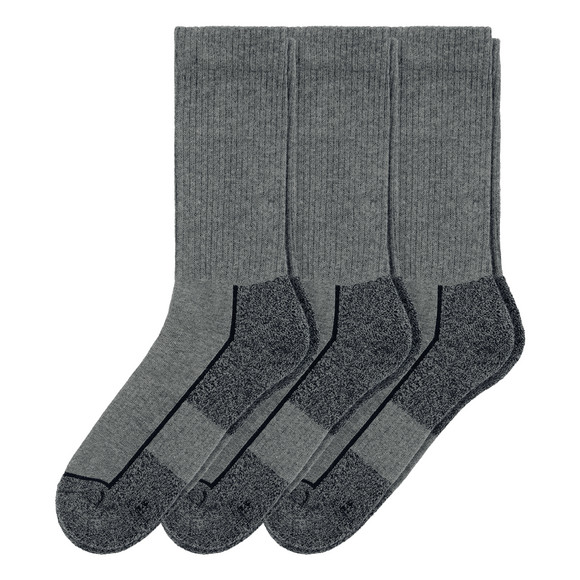 2 Paar Herren Trekkingsocken mit Frotteesohle