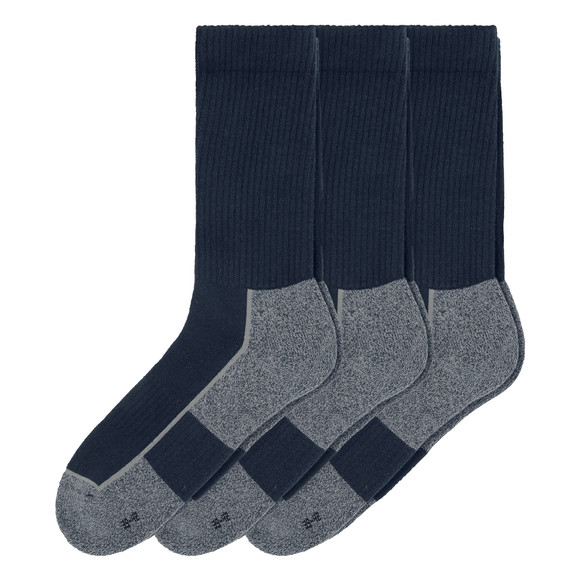 2 Paar Herren Trekkingsocken mit Frotteesohle