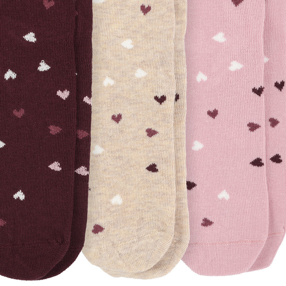 3 Paar Mädchen Socken mit Tier-Motiven