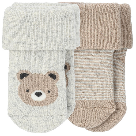 2 Paar Newborn Socken im Set