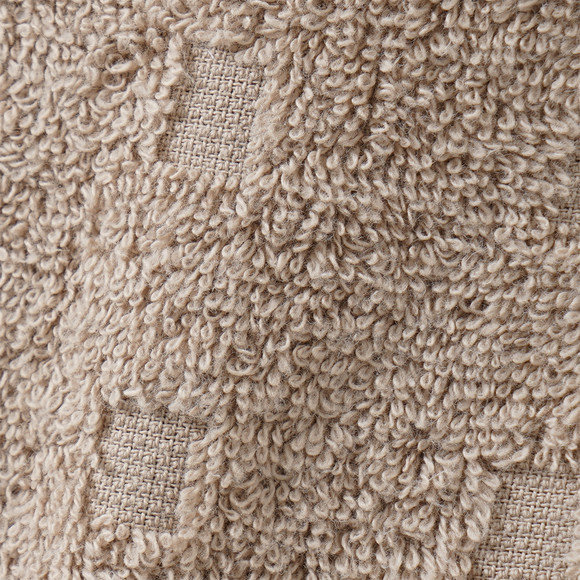 Washandje met grafische structuur