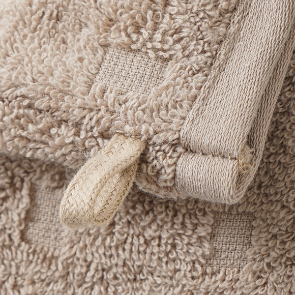 Washandje met grafische structuur