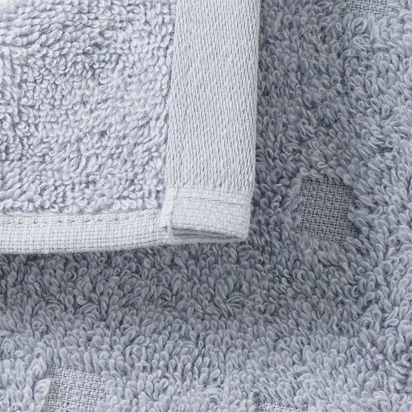 Handdoek met grafische structuur