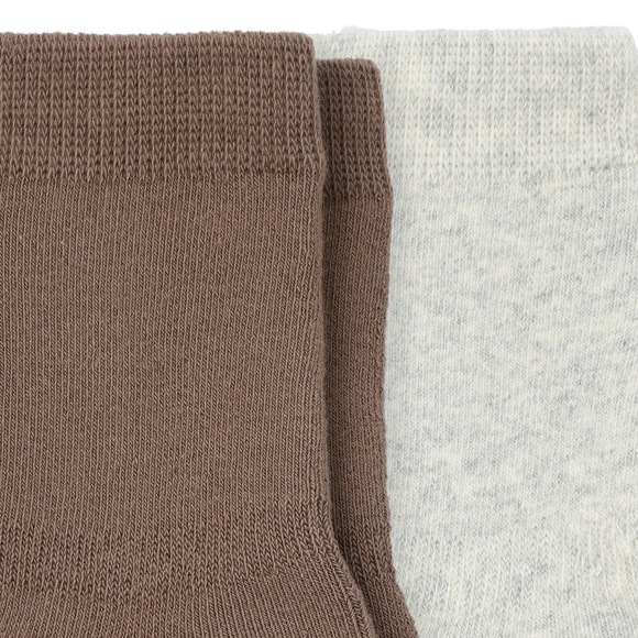 2 Paar Baby Krabbelsocken aus Frottee