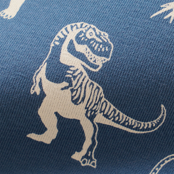 2 Jungen Unterhemden mit Dino-Motiv