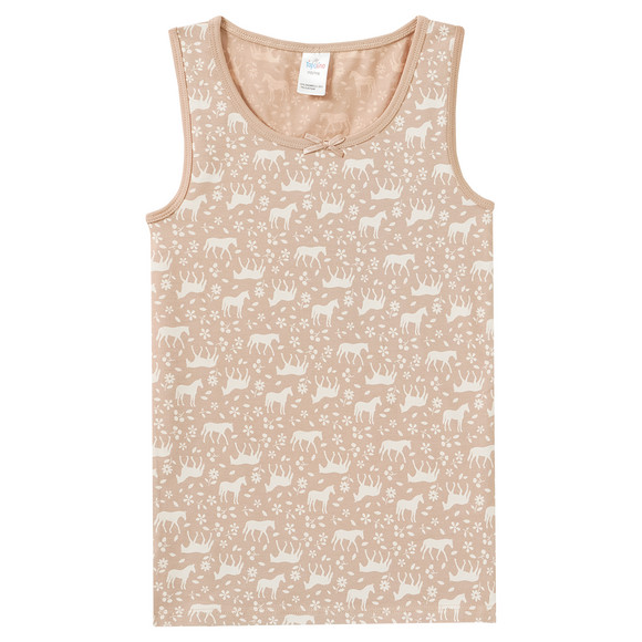 2 meisjeshemdjes met paardenmotieven