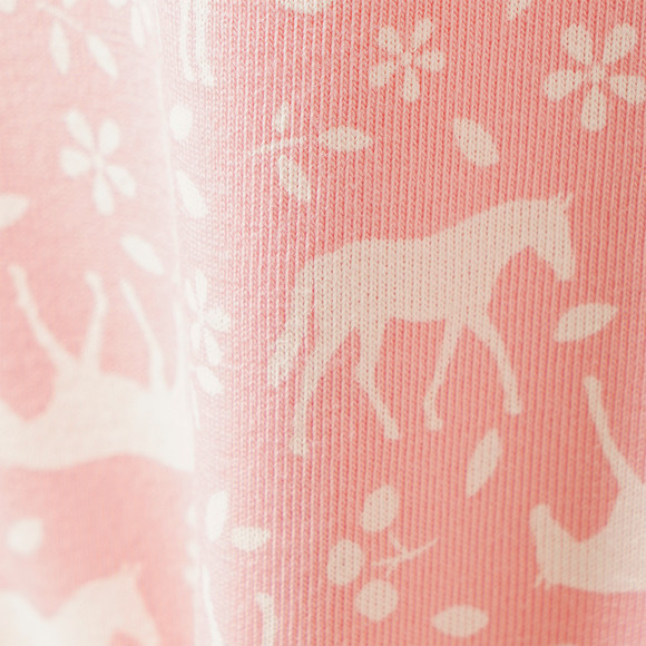 2 meisjeshemdjes met paardenmotieven